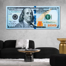 Load image into Gallery viewer, $100 Bill New Money Art Print
