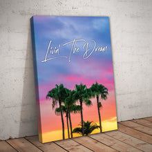 Load image into Gallery viewer, &quot;Livin&#39; The Dream&quot; Sky Motivational Print

