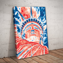 Load image into Gallery viewer, Statue of Liberty Red, White &amp; Blue Art Print
