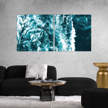 Load image into Gallery viewer, Ocean Waves on the Beach Print
