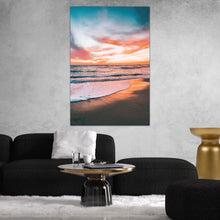 Load image into Gallery viewer, Sunrise Sunset on the Beach Print
