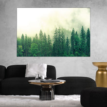 Load image into Gallery viewer, Foggy Forest Photography Print

