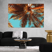 Load image into Gallery viewer, Palm Tree Blue Skies Photography Print
