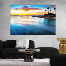 Load image into Gallery viewer, Sunrise Sunset on the Beach Print
