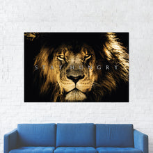 Load image into Gallery viewer, &quot;Stay Hungry&quot; Lion Art Print
