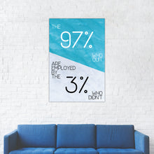 Load image into Gallery viewer, &quot;The 3%&quot; Entrepreneur Print
