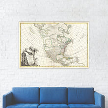 Load image into Gallery viewer, Antique Vintage USA Map Print
