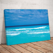 Load image into Gallery viewer, Ocean Waves Blue Skies Print
