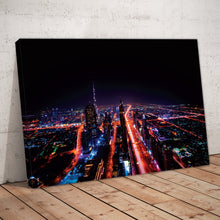 Load image into Gallery viewer, Dubai Night Lights Print
