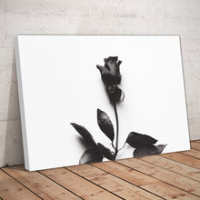 Load image into Gallery viewer, Black Rose Abstract Art Print

