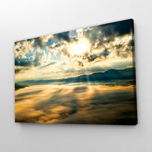 Load image into Gallery viewer, Sunrise Sunset over Mountains Print
