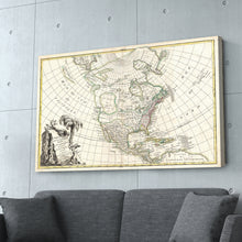 Load image into Gallery viewer, Antique Vintage USA Map Print
