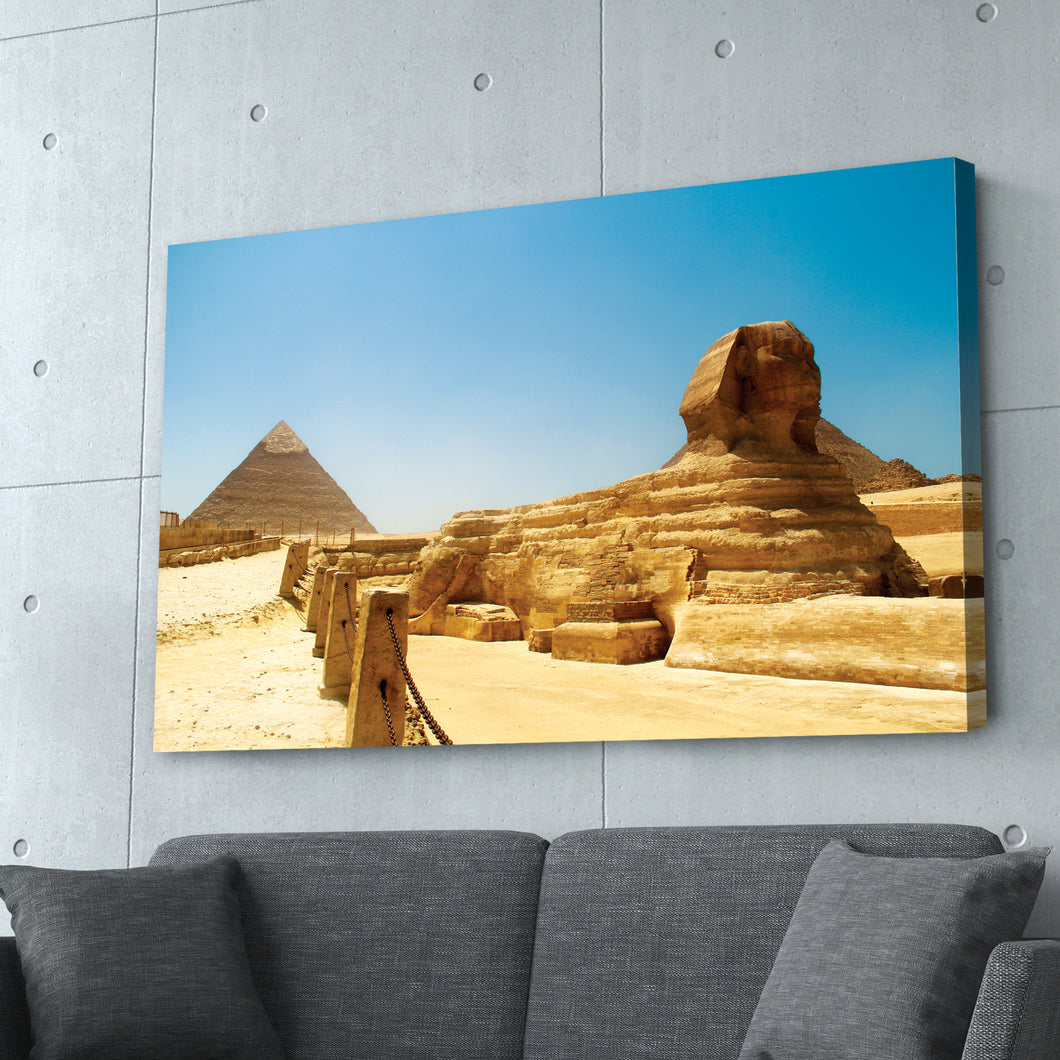 Great Pyramids of Giza, Egypt Print