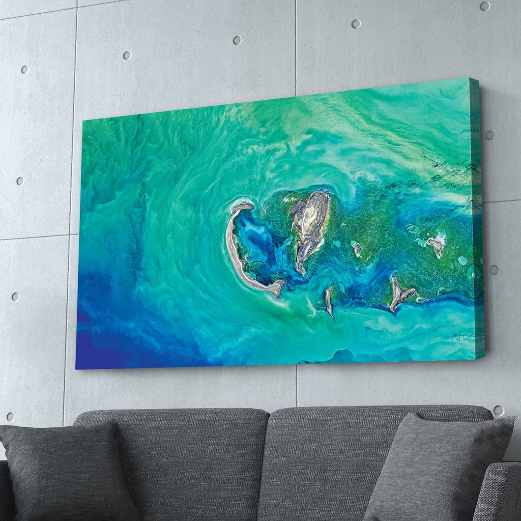 Abstract Ocean Art Print