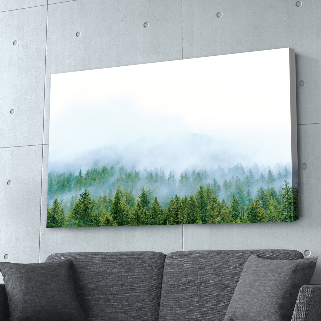 Foggy Forest Photography Print