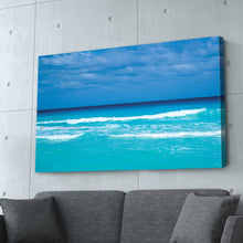 Load image into Gallery viewer, Ocean Waves Blue Skies Print
