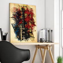 Load image into Gallery viewer, Music Guitar Abstract Art Print
